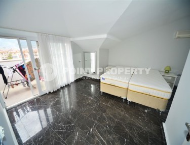 Прекрасные двухуровневые апартаменты с двумя спальными комнатами и видовой террасой, в районе нижняя Оба-id-5099-фото-5