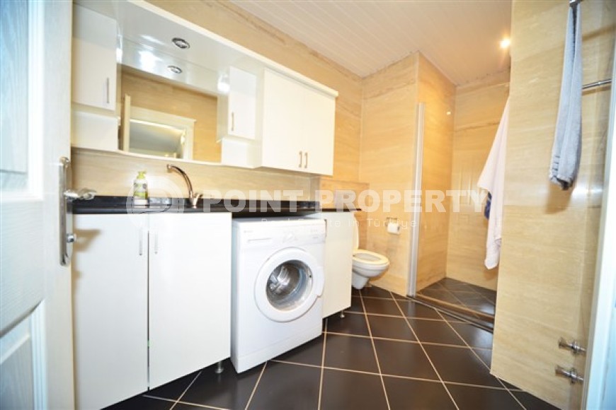 Прекрасные двухуровневые апартаменты с двумя спальными комнатами и видовой террасой, в районе нижняя Оба-id-5099-фото-8