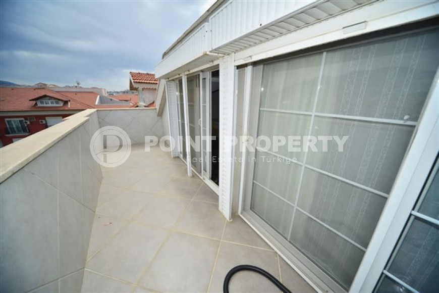 Прекрасные двухуровневые апартаменты с двумя спальными комнатами и видовой террасой, в районе нижняя Оба-id-5099-фото-10