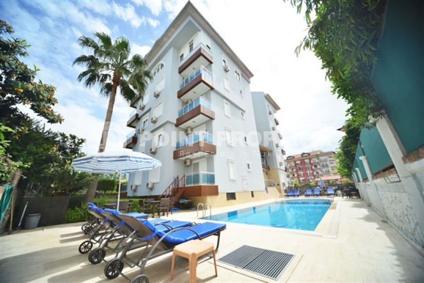 Прекрасные двухуровневые апартаменты с двумя спальными комнатами и видовой террасой, в районе нижняя Оба-id-5099-фото-14