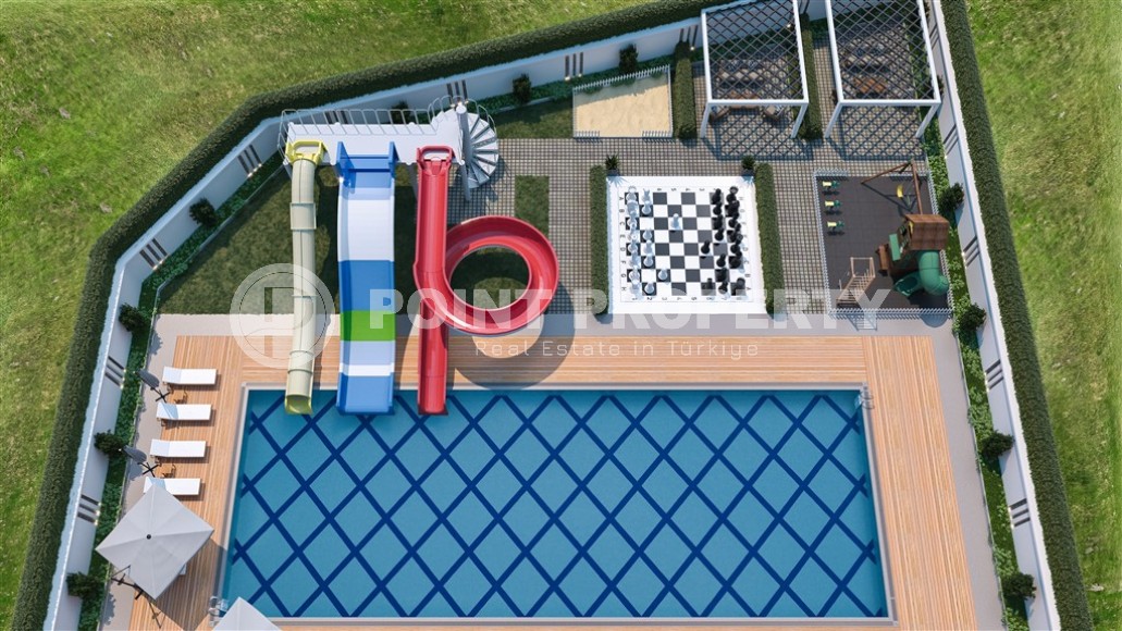 Компактные апартаменты 1+1, общей площадью 49 м2, в новом жилом комплексе, введенном в эксплуатацию в мае 2023 года-id-5100-фото-11