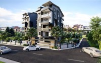 New project in the center of Gazipasa district - apartments and duplexes in a five-story building at the final stage of construction-id-5103-photo-6