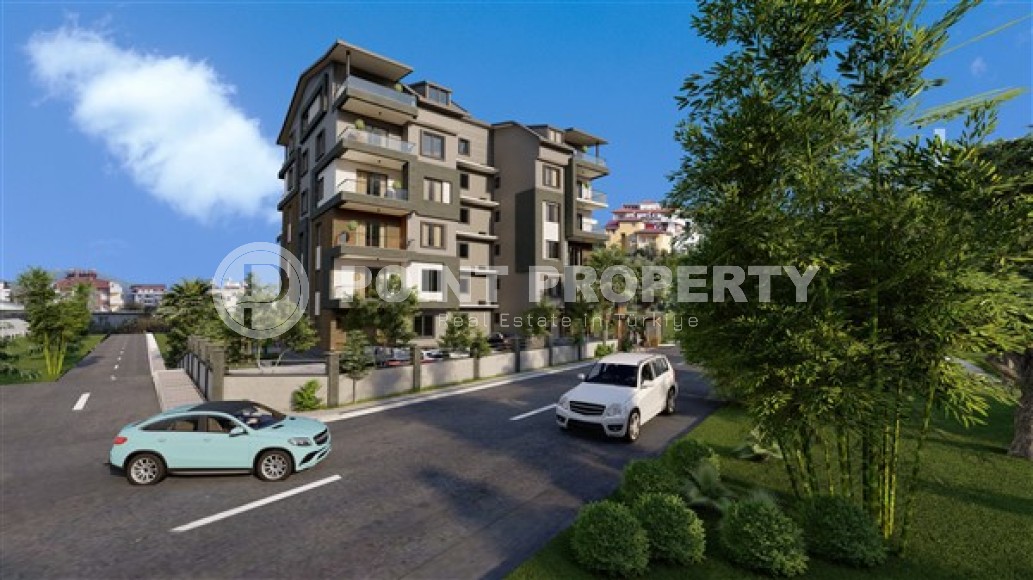 New project in the center of Gazipasa district - apartments and duplexes in a five-story building at the final stage of construction-id-5103-photo-8