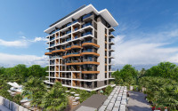 Stylish complex with panoramic views of the Mediterranean Sea in the Avsallar area. Apartments 63-142 m2-id-1001-photo-3