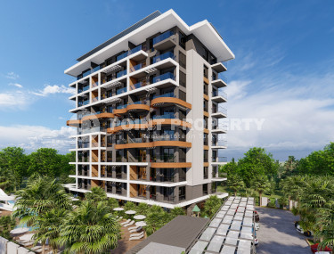 Stylish complex with panoramic views of the Mediterranean Sea in the Avsallar area. Apartments 63-142 m2-id-1001-photo-3