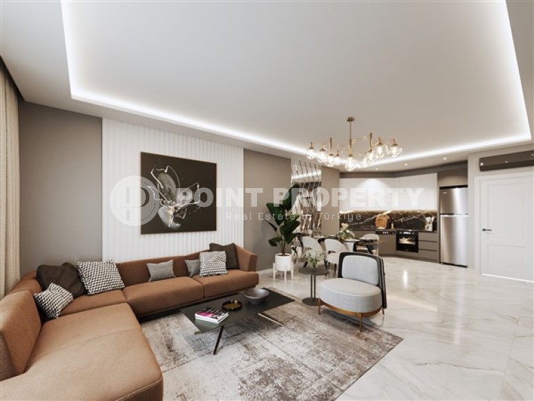 Выгодное предложение от застройщика - апартаменты в резиденции на начальном этапе строительства с возможностью получения рассрочки платежа и вида на жительство в Турции-id-5104-фото-2