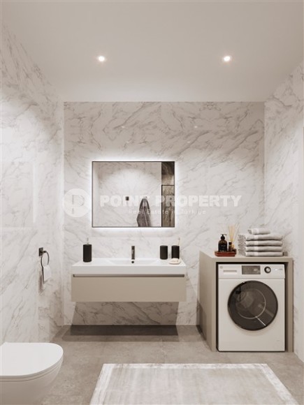 Выгодное предложение от застройщика - апартаменты в резиденции на начальном этапе строительства с возможностью получения рассрочки платежа и вида на жительство в Турции-id-5104-фото-4