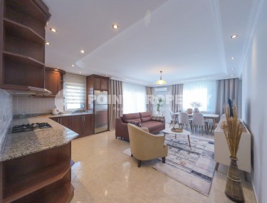 Просторный светлый дуплекс 3+2 на 5-м этаже с мансардой, в комфортабельном районе Аланьи - Оба-id-5105-фото-3