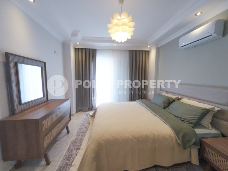 Просторный светлый дуплекс 3+2 на 5-м этаже с мансардой, в комфортабельном районе Аланьи - Оба-id-5105-фото-6