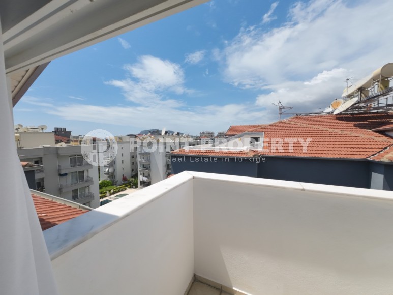 Просторный светлый дуплекс 3+2 на 5-м этаже с мансардой, в комфортабельном районе Аланьи - Оба-id-5105-фото-17