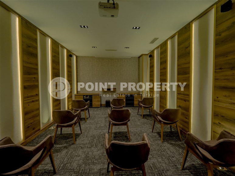 Новая элитная резиденция с отельной инфраструктурой в 150 метрах от моря в Махмутларе-id-1411-фото-11