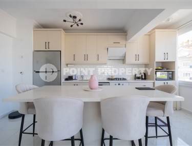 Прекрасные апартаменты с двумя спальными комнатами и видом на Средиземное море, в районе нижняя Оба-id-5108-фото-2