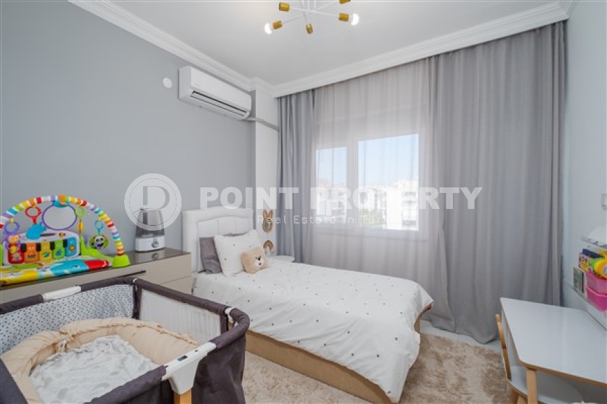 Прекрасные апартаменты с двумя спальными комнатами и видом на Средиземное море, в районе нижняя Оба-id-5108-фото-6