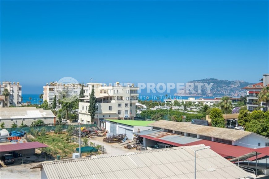 Прекрасные апартаменты с двумя спальными комнатами и видом на Средиземное море, в районе нижняя Оба-id-5108-фото-10