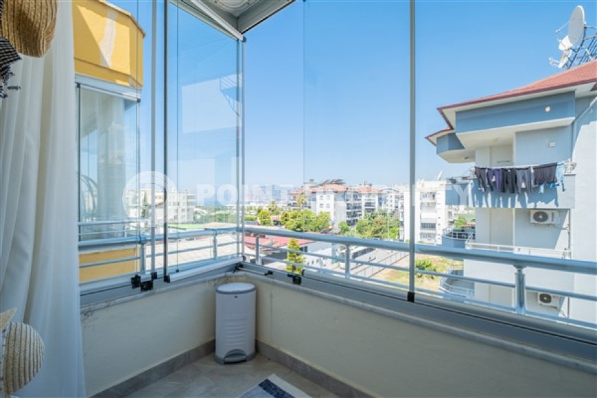 Прекрасные апартаменты с двумя спальными комнатами и видом на Средиземное море, в районе нижняя Оба-id-5108-фото-12