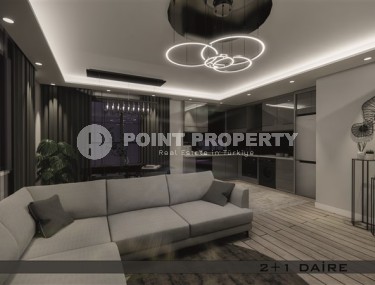 Апартаменты в новом жилом комплексе на окончательном этапе строительства в городе Газипаша-id-5109-фото-2