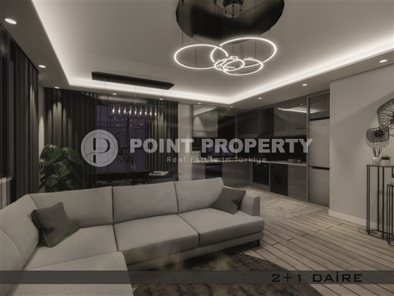 Apartments in a new residential complex at the final stage of construction in the city of Gazipasa-id-5109-photo-2