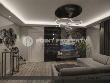 Апартаменты в новом жилом комплексе на окончательном этапе строительства в городе Газипаша-id-5109-фото-4