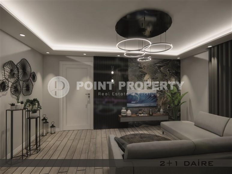 Apartments in a new residential complex at the final stage of construction in the city of Gazipasa-id-5109-photo-4