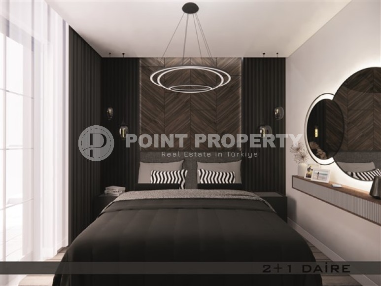 Apartments in a new residential complex at the final stage of construction in the city of Gazipasa-id-5109-photo-5