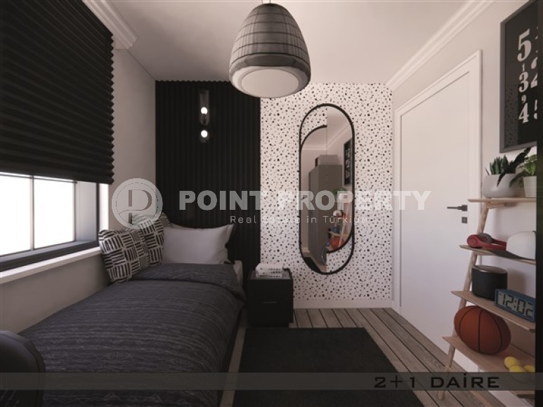 Apartments in a new residential complex at the final stage of construction in the city of Gazipasa-id-5109-photo-6