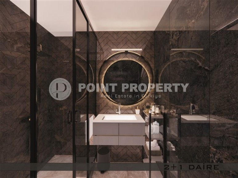 Apartments in a new residential complex at the final stage of construction in the city of Gazipasa-id-5109-photo-7