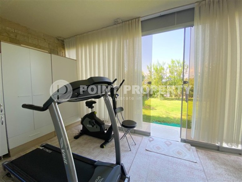 Апартаменты с прекрасным садом и двумя спальными комнатами в районе города Аланья - Конаклы-id-5110-фото-8