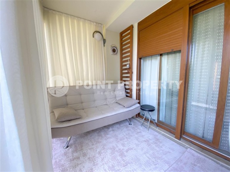 Апартаменты с прекрасным садом и двумя спальными комнатами в районе города Аланья - Конаклы-id-5110-фото-9