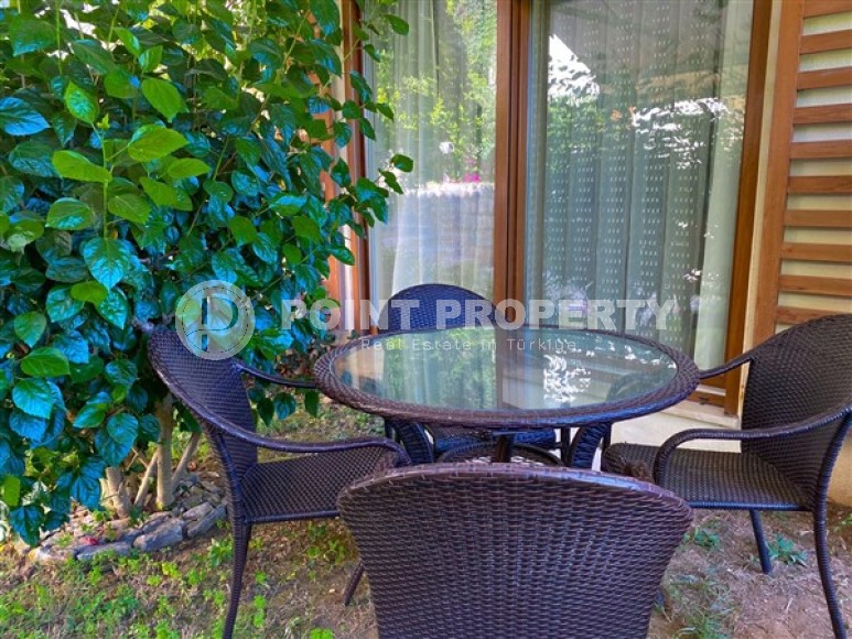 Апартаменты с прекрасным садом и двумя спальными комнатами в районе города Аланья - Конаклы-id-5110-фото-10