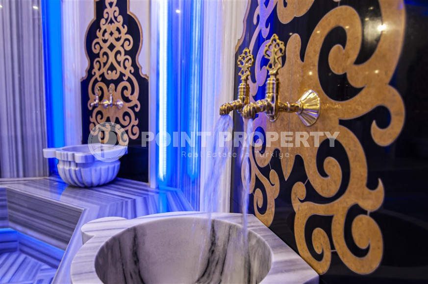 Новая элитная резиденция с отельной инфраструктурой в 150 метрах от моря в Махмутларе-id-1411-фото-18