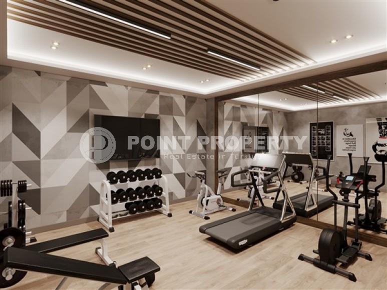 Роскошная трехэтажная вилла 4+1 с инфинити бассейном в престижном районе Аланьи - Каргыджак-id-5115-фото-4