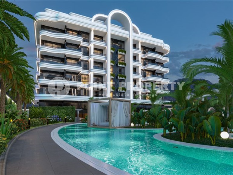 Апартаменты в новой резиденции на этапе строительства с возможностью получения рассрочки платежа и вида на жительство в Турции-id-5117-фото-4