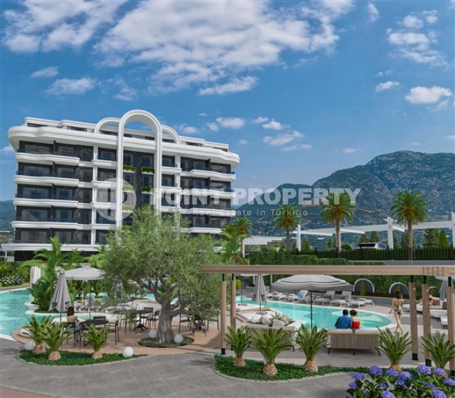 Апартаменты в новой резиденции на этапе строительства с возможностью получения рассрочки платежа и вида на жительство в Турции-id-5117-фото-8