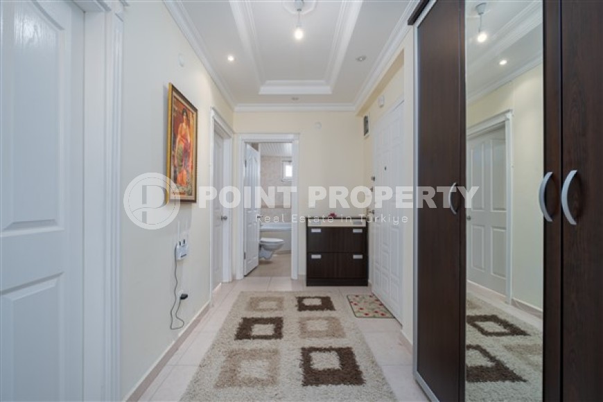 Большие светлые апартаменты с двумя спальными комнатами и видом на Средиземное море, в районе Тосмур-id-5124-фото-8