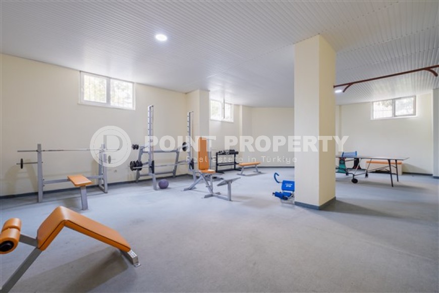 Большие светлые апартаменты с двумя спальными комнатами и видом на Средиземное море, в районе Тосмур-id-5124-фото-18