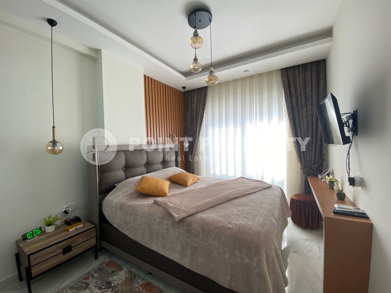 Apartment 1+1 for rent in a new complex, located in the Kestel area, 300 meters from the sea-id-5127-photo-4