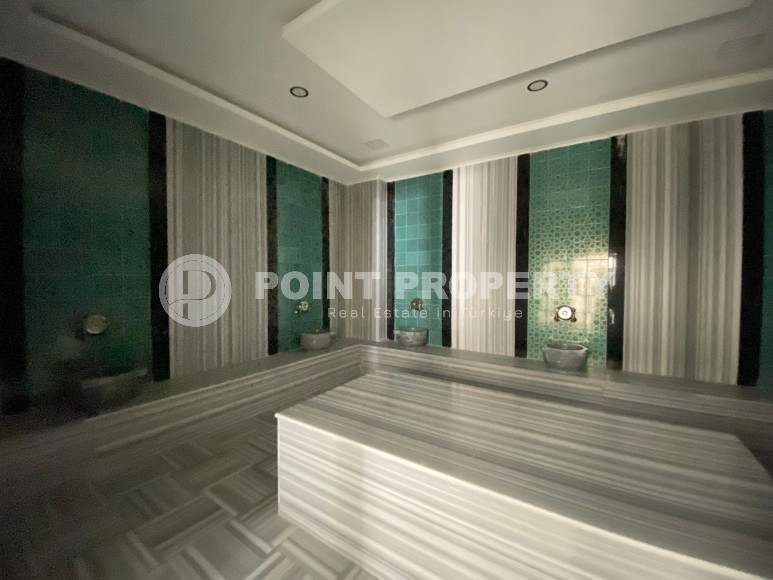 Apartment 1+1 for rent in a new complex, located in the Kestel area, 300 meters from the sea-id-5127-photo-8