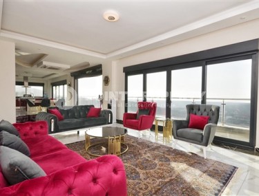 Роскошная вилла с шестью спальными комнатами и видовым открытым бассейном в районе Каргыджак-id-5128-фото-4