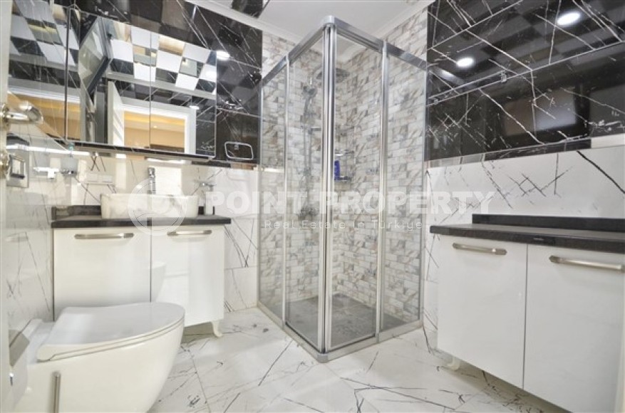 Роскошная вилла с шестью спальными комнатами и видовым открытым бассейном в районе Каргыджак-id-5128-фото-14