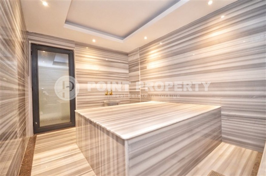 Роскошная вилла с шестью спальными комнатами и видовым открытым бассейном в районе Каргыджак-id-5128-фото-19