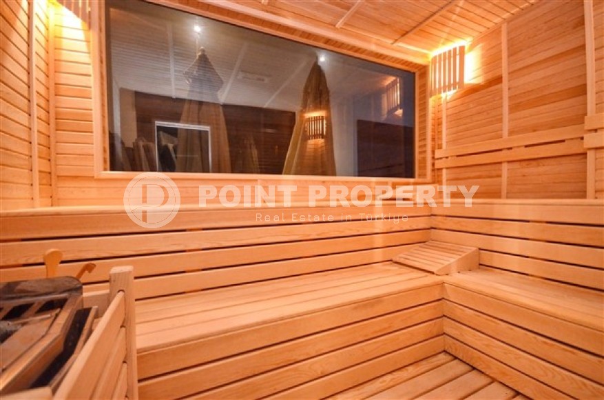 Роскошная вилла с шестью спальными комнатами и видовым открытым бассейном в районе Каргыджак-id-5128-фото-20