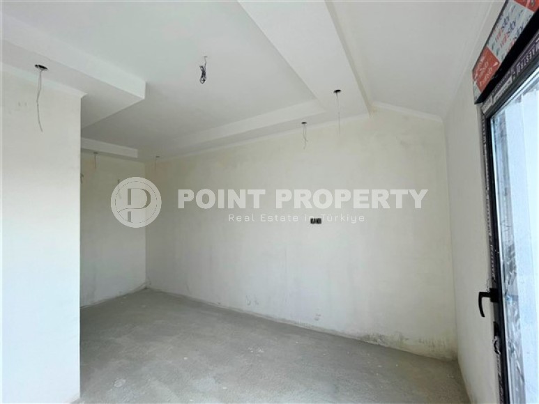 Двухуровневые апартаменты с двумя спальными комнатами в жилом комплексе на завершающем этапе строительства, в центре города Аланья-id-5129-фото-8