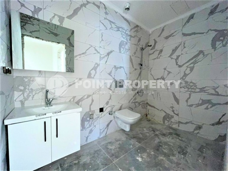 Двухуровневые апартаменты с двумя спальными комнатами в жилом комплексе на завершающем этапе строительства, в центре города Аланья-id-5129-фото-10