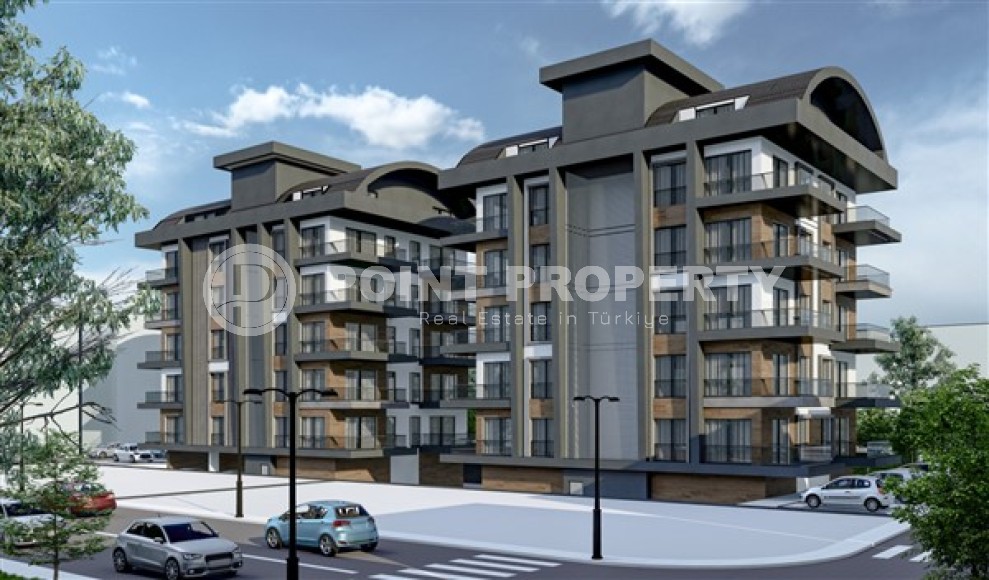 Небольшая квартира в жилом комплексе на этапе строительства в популярном районе Аланьи - Махмутлар-id-5132-фото-5