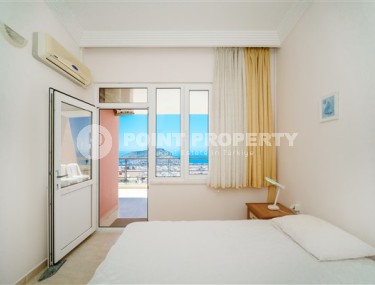 Панорамный дуплекс с роскошным видом на море и крепость Аланьи с элитном районе Бекташ-id-5135-фото-5