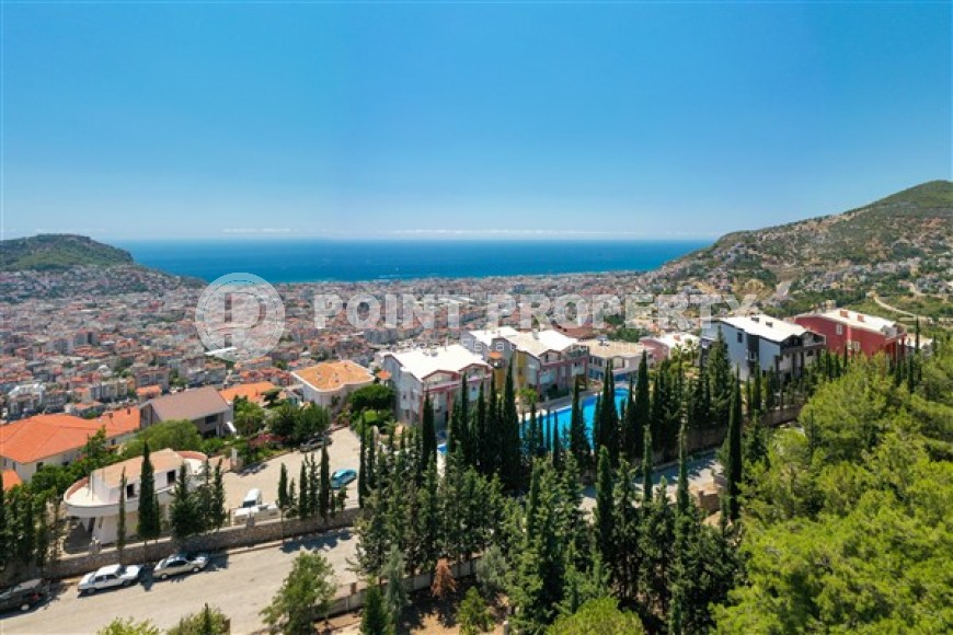 Панорамный дуплекс с роскошным видом на море и крепость Аланьи с элитном районе Бекташ-id-5135-фото-22