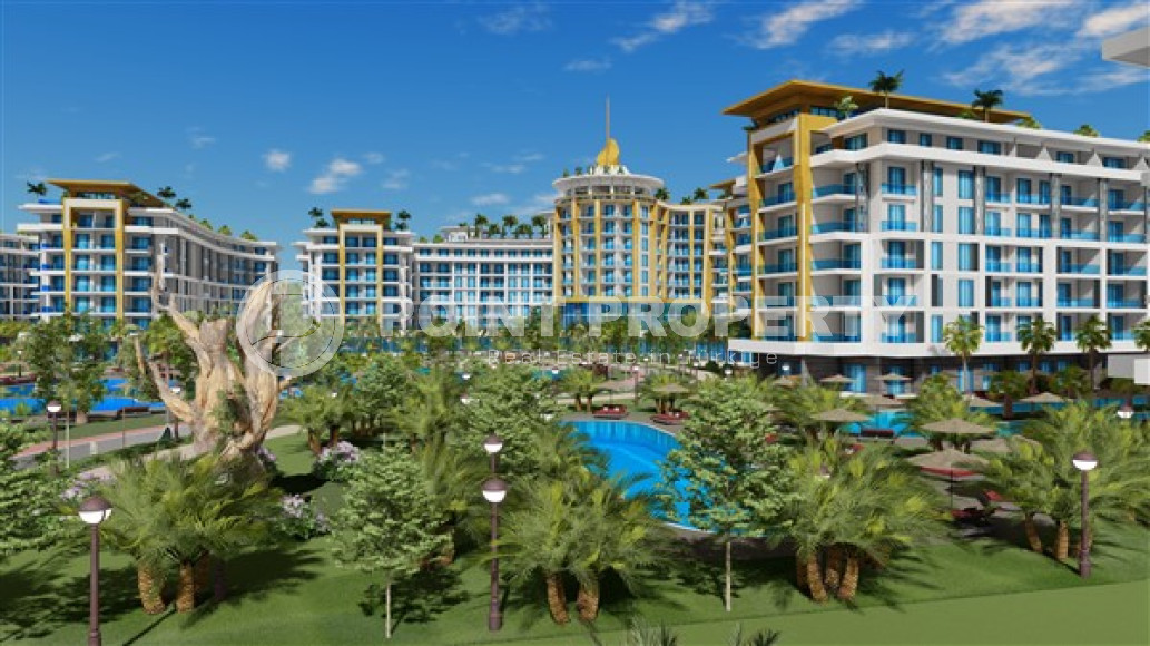 Cozy apartments, spacious townhouses and luxury villas in a new premium complex under construction in the Turkler area, 300 meters from the sea.-id-1054-photo-9