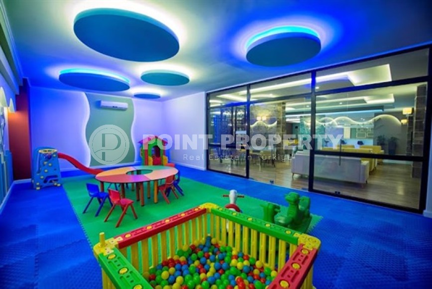 Панорамная квартира 2+1, общей площадью 110 м2, в 250 метрах от моря в районе Тосмур-id-5138-фото-14