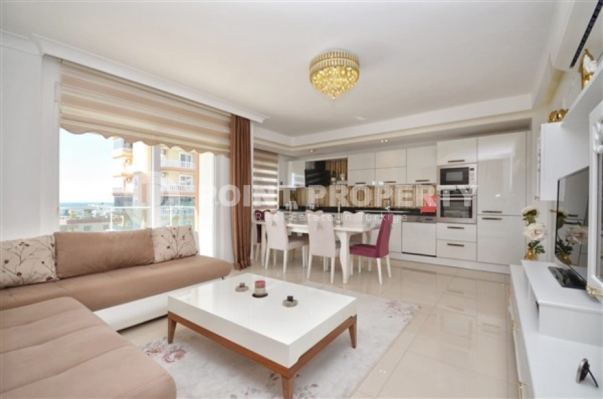 Comfortable apartment with a pleasant, bright interior in the center of the modern area of Alanya - Mahmutlar-id-5139-photo-3