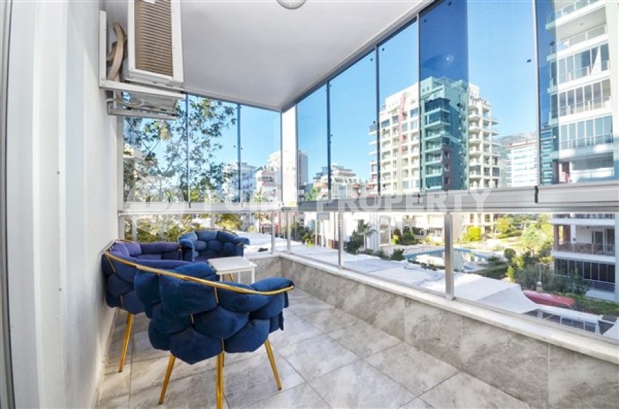 Modern apartment with two bedrooms, near the sea in the area of Alanya - Mahmutlar-id-5140-photo-12